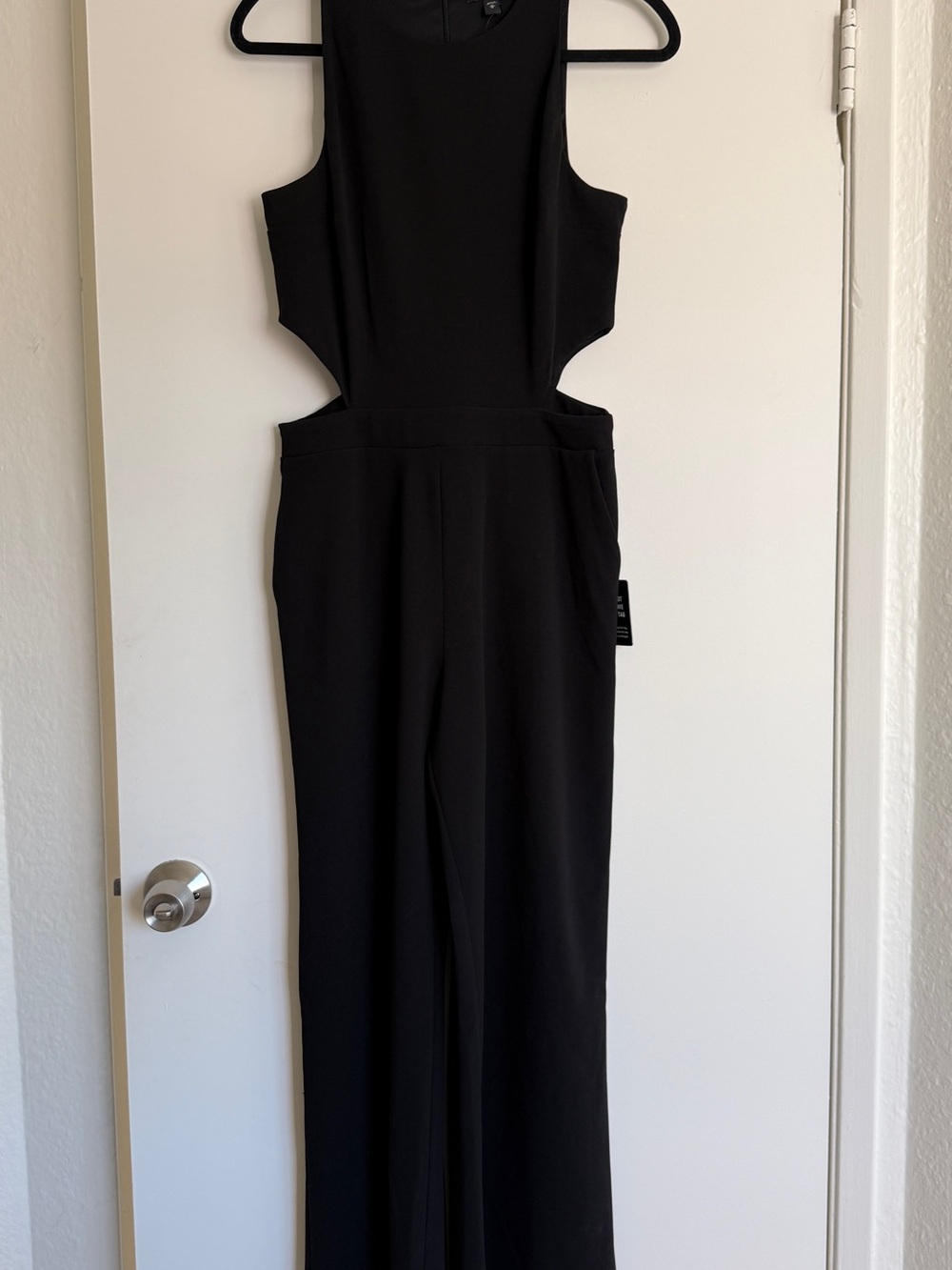 Express Black Cutout Jumpsuit